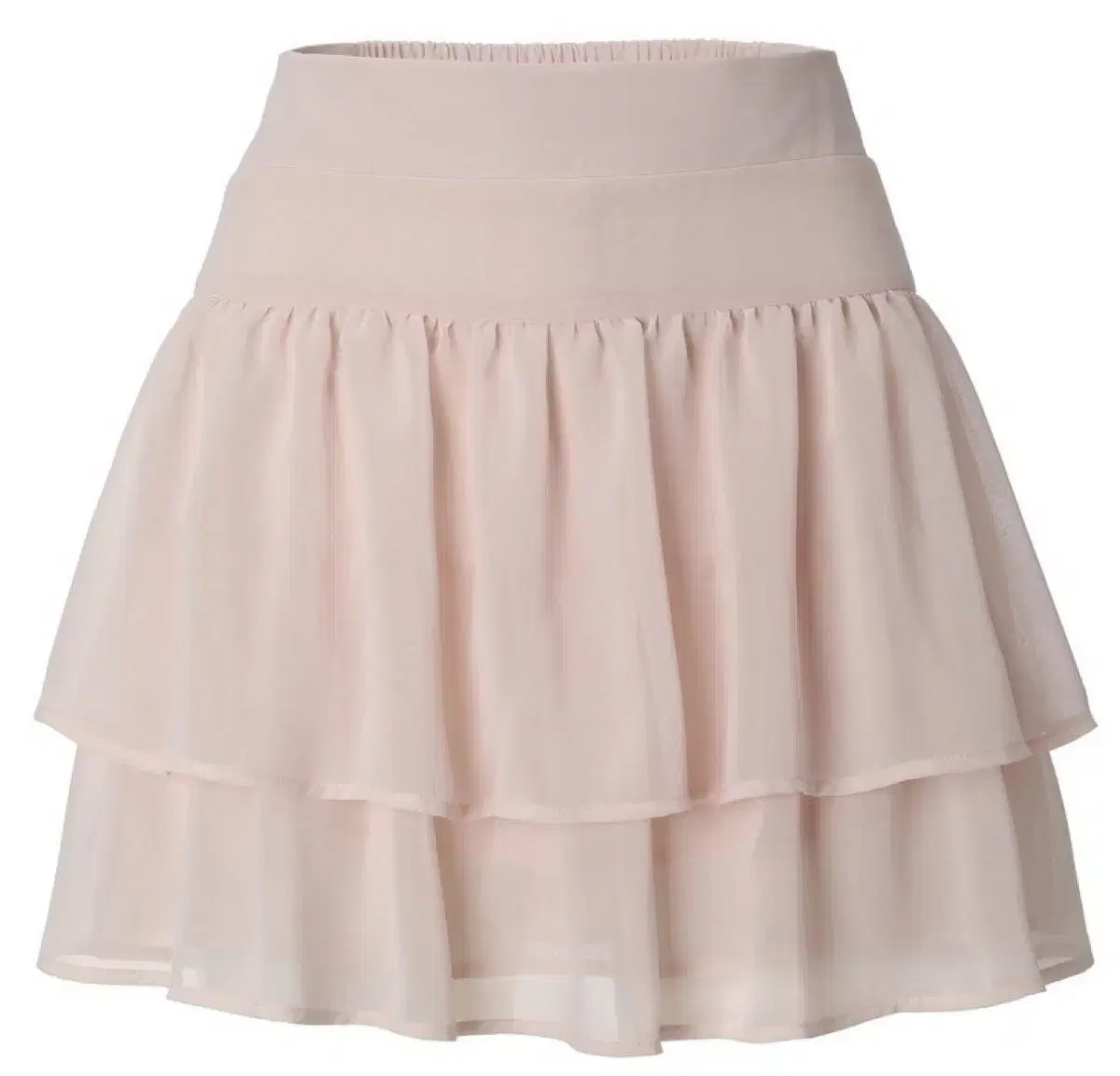 택o) 쓰리타임즈 스완 쉬폰 스커트 Swan chiffon skirt